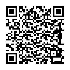 QR-code voor telefoonnummer +19892833628