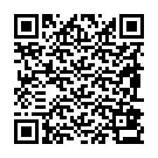 Kode QR untuk nomor Telepon +19892833870