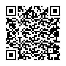 QR Code pour le numéro de téléphone +19892839989