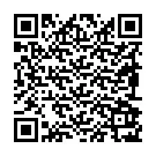 QR-код для номера телефона +19892927384