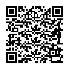 QR-code voor telefoonnummer +19892930007