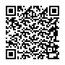 QR-код для номера телефона +19892930050