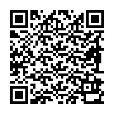 Kode QR untuk nomor Telepon +19892930087