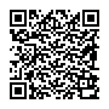 Kode QR untuk nomor Telepon +19892930091