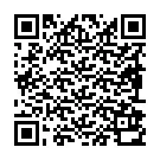 Codice QR per il numero di telefono +19892930186