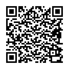 Kode QR untuk nomor Telepon +19892930297