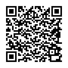 QR-koodi puhelinnumerolle +19892930399