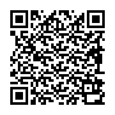 QR-код для номера телефона +19892930442