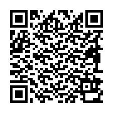 QR-koodi puhelinnumerolle +19892930443