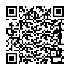 QR-koodi puhelinnumerolle +19892930468