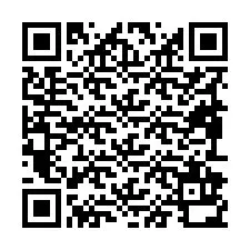 QR-код для номера телефона +19892930543