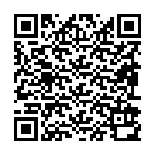 QR-код для номера телефона +19892930867