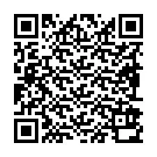 QR код за телефонен номер +19892930896