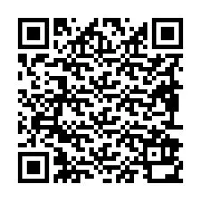 Kode QR untuk nomor Telepon +19892930982