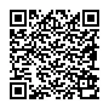 Kode QR untuk nomor Telepon +19892930988