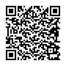 QR-код для номера телефона +19892931323