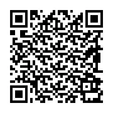 Código QR para número de teléfono +19892931361