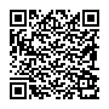 QR-koodi puhelinnumerolle +19892931381