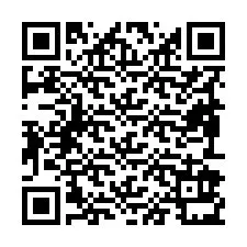 Codice QR per il numero di telefono +19892931807