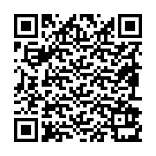 Codice QR per il numero di telefono +19892931949