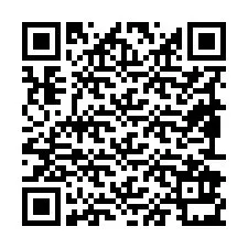 QR-code voor telefoonnummer +19892931989