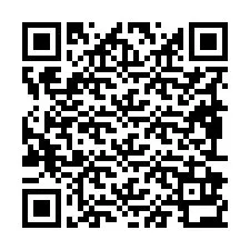 QR-Code für Telefonnummer +19892932092