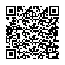 QR-код для номера телефона +19892932116