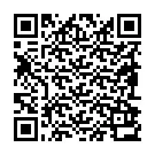 QR-koodi puhelinnumerolle +19892932258