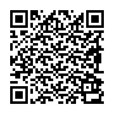 QR код за телефонен номер +19892932334