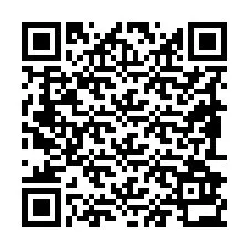 Código QR para número de teléfono +19892932358