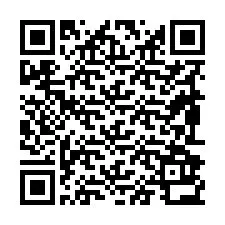 QR-код для номера телефона +19892932371