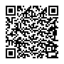 Codice QR per il numero di telefono +19892932394