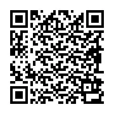 Código QR para número de telefone +19892932456