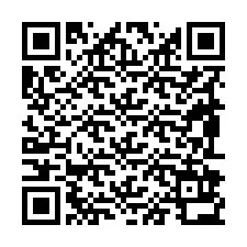 QR-код для номера телефона +19892932470