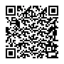 QR-код для номера телефона +19892932571