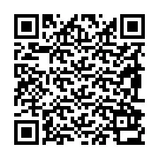 Codice QR per il numero di telefono +19892932670