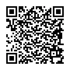 QR код за телефонен номер +19892934556