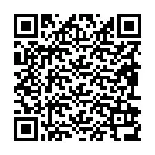 QR Code pour le numéro de téléphone +19892936052