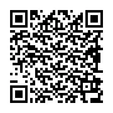 QR Code สำหรับหมายเลขโทรศัพท์ +19892936092