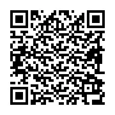 Kod QR dla numeru telefonu +19892936327