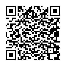 Kode QR untuk nomor Telepon +19892938291