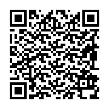 Código QR para número de teléfono +19892938965