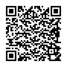 Código QR para número de teléfono +19892950296