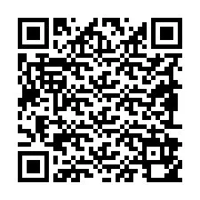 Codice QR per il numero di telefono +19892950498