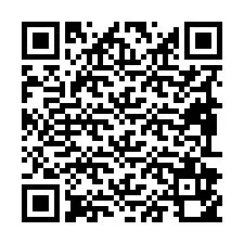 Codice QR per il numero di telefono +19892950563