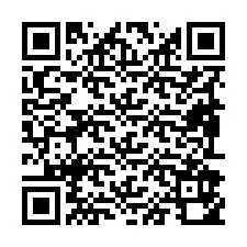 Código QR para número de teléfono +19892950967