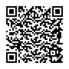 QR-koodi puhelinnumerolle +19892951344