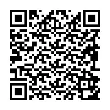 Código QR para número de teléfono +19892952212