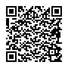 QR-koodi puhelinnumerolle +19892952247