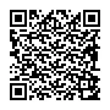 QR Code pour le numéro de téléphone +19892952252